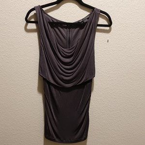 Armani Exchange Grey Wrap Dress
